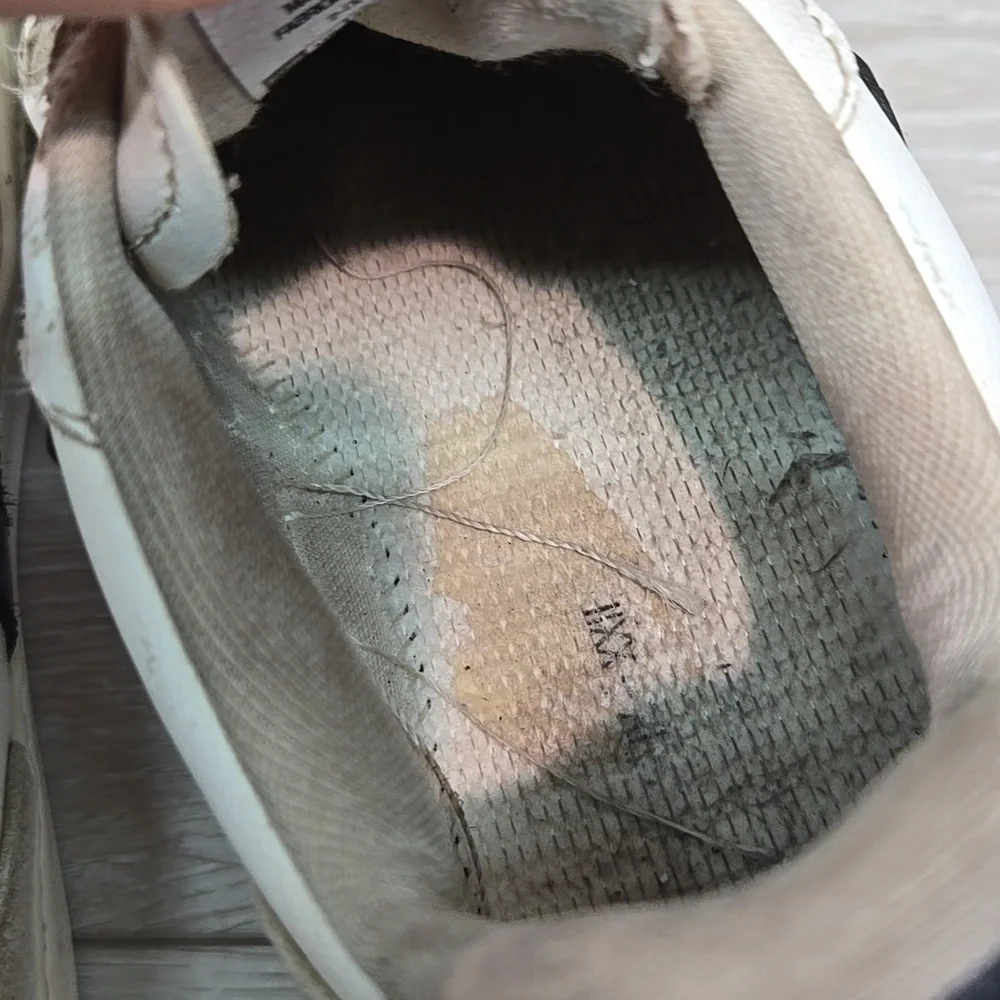 Veja Kids Girl Leaather Hook&loop Sneakers Shoes Sz 3